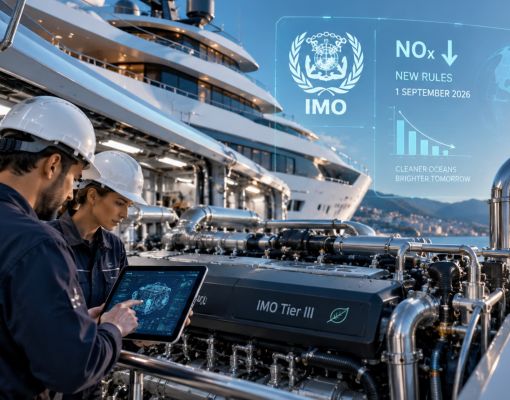 Deniz Motorlarında Yeni Emisyon Dönemi: NOx Sertifikasyon Kuralları 1 Eylül’de Yürürlüğe Girdi