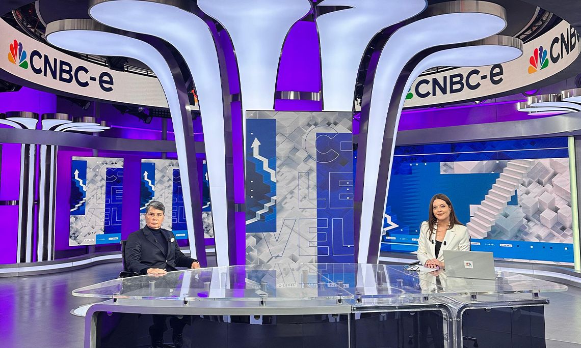 Yat Turizm Derneği Başkanı ve Begüm Yachting CEO'su Begüm Doğulu CNBC-E kanalı C-Level programında.